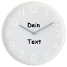 Wanduhr 25cm (Text)
