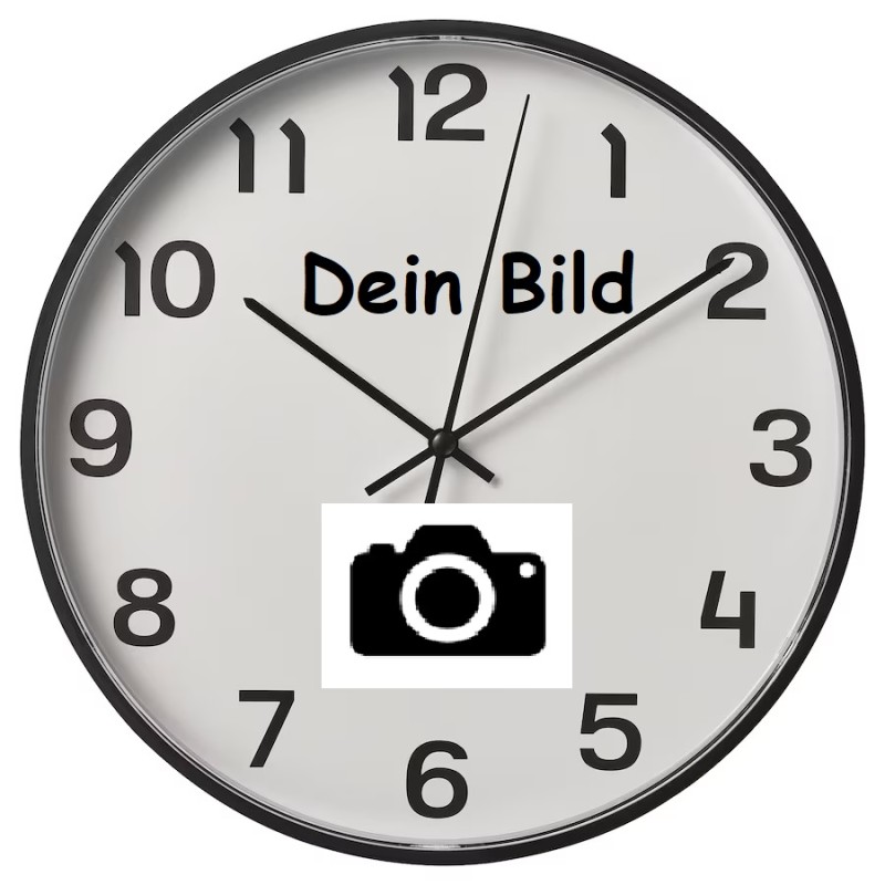 Wanduhr 28cm (Bild)